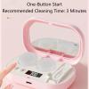 Contact Lens Cleaning Case, Eye Lens Washer Machine, Compact Size LCD Display Cleaner, Contact Care Accessory, Len Maintenance Gadget with Practical Design, Home Travel for Office Dormitory view 4