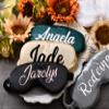 Personalized Sleep Eye Mask 3D Effect Custom Monogram for Bridesmaid, Wedding, Bachelorette, Birthday Sleepover & Bachelorette Parties view 3