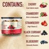 Dried Mixed Berries, 200g | 100% Berries | No Raisins | Low Calories | 99% Fat Free | Antioxidant Mix | Natural Sugar view 3