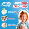 Sipahh Milk Flavoring Straws Hello Marshmallow, 10 Pack Marshmallow Milk Straws for Kids, Individually Wrapped view 2