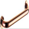 All Copper Rose Gold Grab Bar for Bathroom, Bathtub & Kitchen - Safety Handrail for Elderly, Pregnant Women & Disabled - Secure Bathroom Support Handle view 1