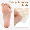 150 Pcs Corn Cushions for Toes Self-Adhesive Foam Foot Pads, Soft Latex Sponge Callus Protectors, Corn Pads for Pain Relief, Breathable Foot Care Cushions for Men & Women view 4