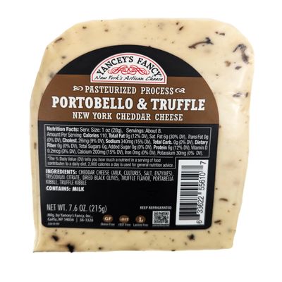 Yanceys Fancy Cheese Portobello & Truffle 7.6 oz