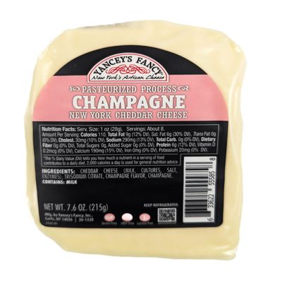 Yanceys Fancy Cheese Champagne 7.6 oz (Pack of 2)