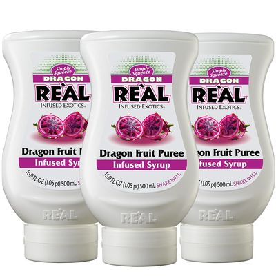 Rel Infused Exotics Dragon Fruit Syrup, 16.9 fl oz, 3 Pack
