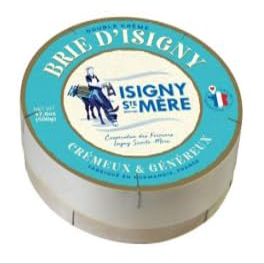 Brie Cheese Isigny - 500 g (Pack of 2)