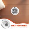 Angoily Cigar Humidifier Disc 37mm Silver Mini Cigar Humidification Device for Humidor Moisture Control Accessory Suitable and Travel Use view 3