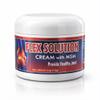 Flex Solution Cream with MSM, Topical Cream for Muscle and Joint Areas, 4 oz (112 g), External Use, Smooth Texture, Easy Application, 1 Pack view 1