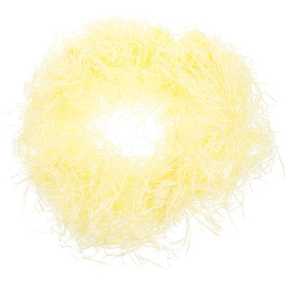 AMUSLESUR Colored Paper Shreds Bulk 500g Light Yellow Crinkle Cut Paper Shred Filler for Boxes Basket Stuffing Decorative Packaging for Weddings Parties