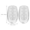 TOKIDNY Gel High Heel Pads for Women 1 Pair Non-Slip Adhesive Heel Cushions Shock Absorbing Shoe Inserts for Foot Comfort view 2
