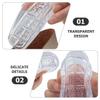 TOKIDNY Gel High Heel Pads for Women 1 Pair Non-Slip Adhesive Heel Cushions Shock Absorbing Shoe Inserts for Foot Comfort view 3