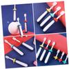 Alasum 3pcs Toothbrush Set Soft Bristle Manual Toothbrushes for 3-12 Years Cartoon Design with Bristles for Daily Oral Care Random Color view 4