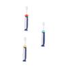 GLSTOY 3pcs Toothbrush Set Soft Bristle Cartoon Teeth Brush for Oral Care Training 3-12 Years Old Light Blue Yellow Red Random Color view 1