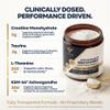 ZATR Post Workout Recovery Drink Powder KSM-66 Ashwagandha, Creatine Monohydrate, L-Theanine & Taurine for Muscle Recovery, Cortisol Support & 30 Servings, Lychee Coconut view 3