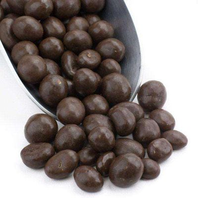 Carob Coated Peanuts - Sweet Carob Shell Crunchy Peanut Center - Chocolate Alternative Snack - Vegan (5 LB)