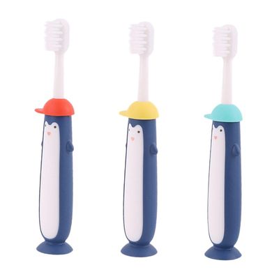 Adorainbow S Toothbrush 3pcs Soft Bristle Manual Cartoon Toothbrush Set for Ages 3-12 with Colorful Handles Dental Care and Oral Hygiene Random Color