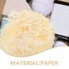 AMUSLESUR Natural Raffia Paper Shred Filler for Box Filling, 4pcs 100g Cream Crinkle Tissue Paper for Basket and Party Decoration, Wedding and Holiday Wrapping Supplies view 3