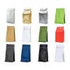 50pcs Color Coffee Beans Packaging Bag With Valve Aluminum Foil Heat Sealing For Powder Nuts Storage Reusable Pouches(Sliver,9x18x7cm(125g)) view 1