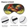 Jin Yu Chao Ming Sleep Mask Block Light Eye Sleep Shade Cover Comfortable Lightweight Sleeping Blindfold Soft Breathable Night Eye Cover Adjustable Band Eye Mask for Men Women view 3