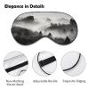 Foggy Mountains Forest Sleep Mask Block Light Eye Sleep Shade Cover Comfortable Lightweight Sleeping Blindfold Soft Breathable Night Eye Cover Adjustable Band Eye Mask for Men Women view 3