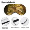 Light Shining in The Forest Sleep Mask Block Light Eye Sleep Shade Cover Comfortable Lightweight Sleeping Blindfold Soft Breathable Night Eye Cover Adjustable Band Eye Mask for Men Women view 3