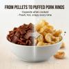 Pork Rind Pellets for Frying or Microwave Pork Rinds Pellets - 5 Lb Bag view 2
