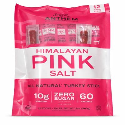 Anthem Natural Himalayan Pink Salt Turkey Stick - 12 count.