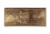 $100 Chocolate Bill Bar Life-Size Edible Gold Money Milk Chocolate Easter & Fathers Day Gift for Men Realistic Chocolate Money Bar Luxury Business Gift Idea view 1