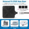9 Pack CPAP Cleaning Kit for Hose & Mask, with Speed Control Hose Dryer, Collapsible Wash Basin & Hose Hanger, 7ft Cleaning Brush, CPAP Cleaning Supplies with Storage Bag, for 22mm & 15mm Tube view 2