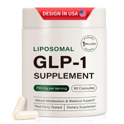 Ninsiec GLP-1 Probiotic Supplement, Support GLP1 Naturally for Women and Men, with Prebiotic & Probiotic Blend,Hunger, Cravings, Gut Health (90 Capsules)