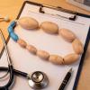 Endocrine Measurement Scale Wooden Rosary, Orchidometer Tool, Medical Educational Aid | Perfect for Pediatrician Hospital, Clinic Lab view 3