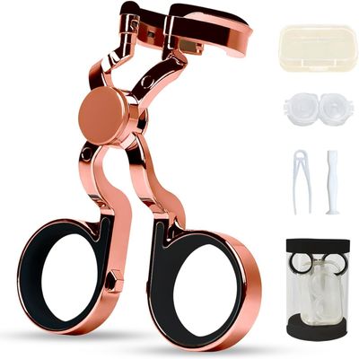 Bizzico Contact Lens Applicator Tool,Contact Lens Remover Tool Easy Apply/Remove,Easy-to-Use Tool for Beginners,Rose Gold