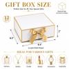 Joyvera 12Pack Gift Boxes with Lids, 6.56.52 Inch White Small Gift Box with Ribbon,Elegant Bridesmaid Box for Wedding, Graduation, Birthday, Christmas, Presents,Party Favors view 2