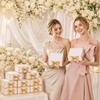Joyvera 12Pack Gift Boxes with Lids, 6.56.52 Inch White Small Gift Box with Ribbon,Elegant Bridesmaid Box for Wedding, Graduation, Birthday, Christmas, Presents,Party Favors view 3