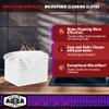 AIDEA Microfiber Cleaning Cloth White, 600PK, Microfiber Towels for Cars, Shop Towels Cleaning Rags, Premium Wash Cloths, Absorbent Towel for SUVs, House, Kitchen, Commercial, Cleaning Supplies 1212" view 2