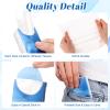 Outus 50 Pack Classic Blue Wave Pocket Tissues Travel Size 3 Ply Small Mini Facial Tissues Individual 400 Sheets Party Favor Gift for Travel Home Office Supplies view 3