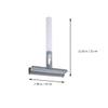 2pcs Window Squeegee 3-in-1 Plastic Glass Cleaning Tool view 2