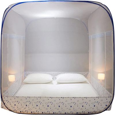 DHXIAMZ Mosquito Net -Installation Mosquito Net, Outdoor Portable Mosquito Net Tent, Fall Prevention Mosquito Net(1.5x2x1.65m)