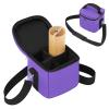 Sunnymove Universal Chimes Case Bag Hold up to 4 Chimes Accessory for Sound Healing Meditation Toolkit Protective Carrying Transport Travel Gig Bag for Wind Chime (Not Included), 8x8x8 Inch (Purple) view 1