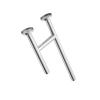 Bathroom Grab Bars - Safety Handrail for Toilet and Bathtubs, Double Pole Support for Seniors and Elderly, Assists in Standing Up view 1