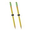 2PCS Wooden Rotating Nut Bolt Fidgets Pen Threaded Pencil Practical Classroom Sensory Toy Writing Tool for Focuses Fidgets Pen view 3