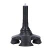 Dioche Walking Cane Tip Foursupport ABS Aluminum Alloy Shockproof Selfstanding Cane Base Accessories, Suitable for Users with Various Gait Styles. view 1