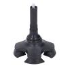 Dioche Walking Cane Tip Foursupport ABS Aluminum Alloy Shockproof Selfstanding Cane Base Accessories, Suitable for Users with Various Gait Styles. view 2