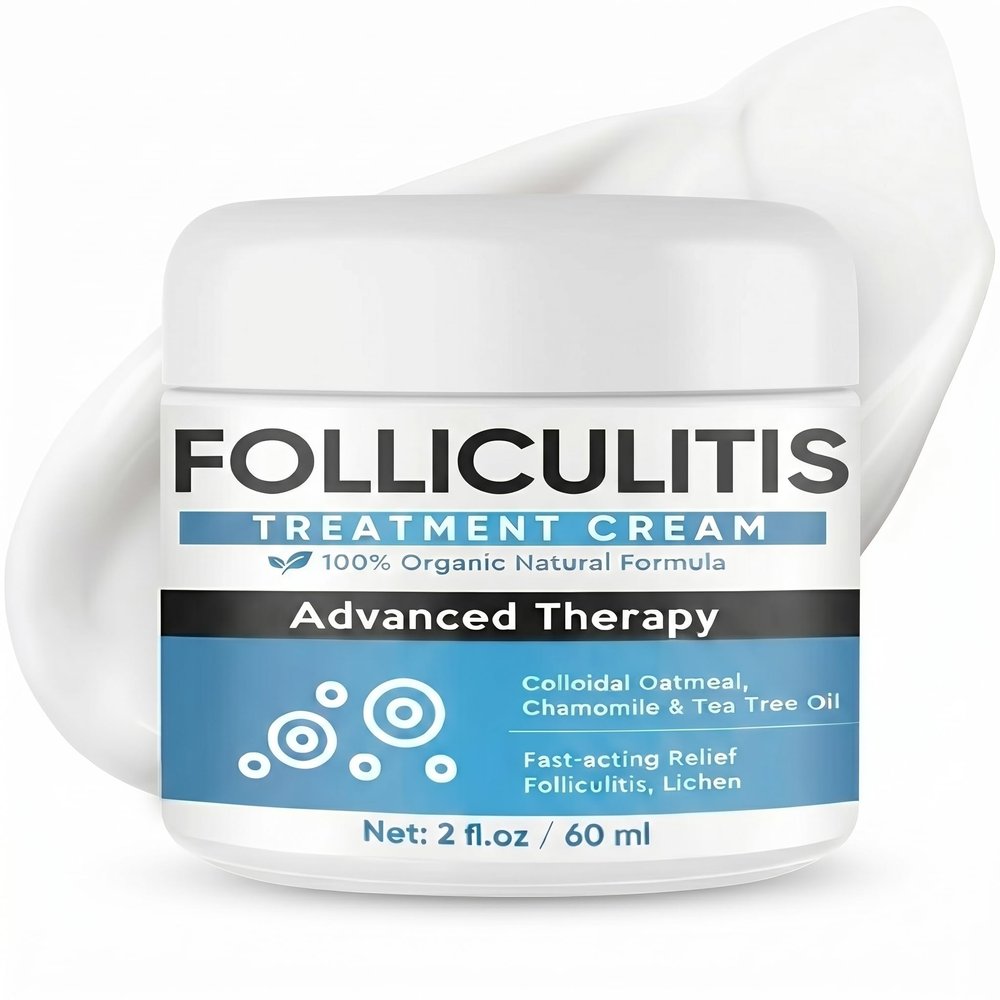 Folliculitis Treatment Cream, for Body Scalp and Face