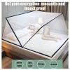 DHXIAMZ Foldable Mosquito Net Mosquito Net for Double Bottomless Bed Portable Bed Mosquito Net Travel Tent Mosquito Net,C,135 * 190 * 80CM view 2