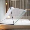 DHXIAMZ Foldable Mosquito Net Mosquito Net for Double Bottomless Bed Portable Bed Mosquito Net Travel Tent Mosquito Net,C,135 * 190 * 80CM view 3