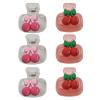 Kfwfuaee Space Efficient Strawberry Shaped Toothbrush Container Hygienic for Backpacking Hygienic Toothbrush Cover view 1