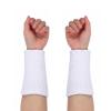 6 Pcs Wrist Sweat Bands for Men Women 6 Inch Wrist Sweatbands Elastic Athletic Wrists Bands Tennis Wrists Band for Basketball Workout Running view 4