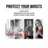 APXXAIBO Fingerless Wrist Support, Nylon-Spandex Blend, Lightweight & Breathable, Unisex Wrist Brace for Office, Gym & Yoga (Fingered Bracer - Pink,One Size (Double)) view 2