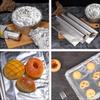 HAKIDZEL Aluminum Foil Rolls 4pcs 30cm X 5m Heavy-duty Kitchen Wrap High-temperature Resistant for Baking Bbq Food Truck Catering Household Use view 4